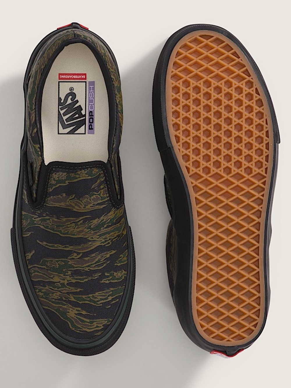 Vans Skate Slip On “Tiger 🐅 Camo” SZ13 - Picture 5 of 5
